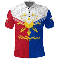 The Philippines Legend Polo Shirt LT12 Red - Polynesian Pride