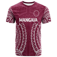 Cook Islands Mangaia T Shirt Tribal Pattern LT12 Pink - Polynesian Pride