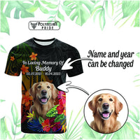 Custom Photo In Loving Memory T Shirt Polynesian Memorial Gift For Family And Pet Lovers CTM14 - Polynesian Pride