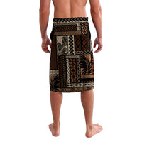 Samoa Siapo Motif Lavalava Classic Style - Black Ver02 LT7 - Polynesian Pride