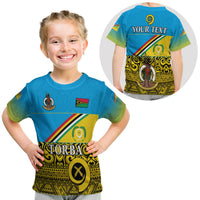 (Custom Personalised) Torba Province T Shirt Kid Vanuatu Proud LT13 Youth XL Size14 - Polynesian Pride