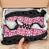 Akala Palaka Quilt Hawaii Clunky Sneakers Hawaiian Tropical Monstera Sea Turtle