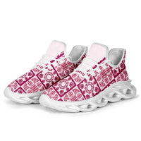 Akala Palaka Quilt Hawaii Clunky Sneakers Hawaiian Tropical Monstera Sea Turtle