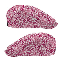 Akala Palaka Quilt Hawaii Jeff Hat Hawaiian Tropical Monstera Sea Turtle