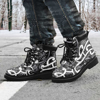 Aotearoa Maori Kowhaiwhai All Season Boots Kiwikiwi Puhoro and Patiki