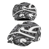 Aotearoa Maori Kowhaiwhai Jeff Hat Kiwikiwi Puhoro and Patiki