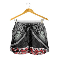 Aotearoa Toitu Te Tiriti Waitangi Shorts for Women Proud To Be Maori LT01 - Polynesian Pride