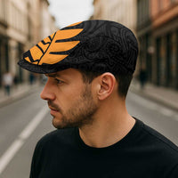 Australia New Zealand Rugby Jeff Hat Gold Aboriginal Wallabies and Maori Black Fern LT9 - Polynesian Pride