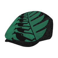 Australia New Zealand Rugby Jeff Hat Green Aboriginal Wallabies and Maori Black Fern LT9 - Polynesian Pride