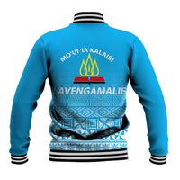 Tonga Lavengamalie College Tongan Pattern Baseball Jacket - LT12