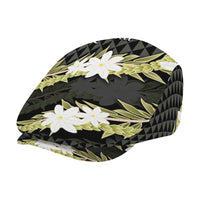 Born And Raised Aloha Hawaii Jeff Hat Kanaka Kakau Hawaiian Tiare Pakalana Lei LT14 - Polynesian Pride