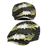 Born And Raised Aloha Hawaii Jeff Hat Kanaka Kakau Hawaiian Tiare Pakalana Lei LT14 - Polynesian Pride