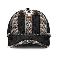 Brown Taniko Aotearoa Classic Cap Niho Taniwha Mix Poutama LT14
