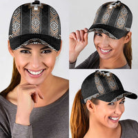 Brown Taniko Aotearoa Classic Cap Niho Taniwha Mix Poutama LT14
