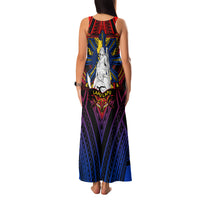Filipinos Lapu-lapu Hero Family Matching Tank Maxi Dress and Hawaiian Shirt Philippines Flag and Sun DT02 - Polynesian Pride