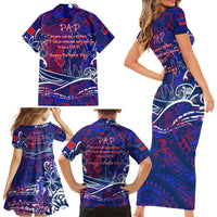 Father's Day Samoa Family Matching Short Sleeve Bodycon Dress and Hawaiian Shirt Special Dad Polynesia Paradise DT02 - Polynesian Pride