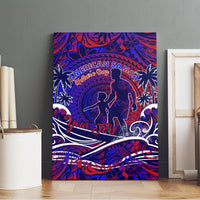 Father's Day American Samoa Canvas Wall Art Special Dad Polynesia Paradise