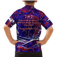 Father's Day American Samoa Family Matching Mermaid Dress and Hawaiian Shirt Special Dad Polynesia Paradise DT02 - Polynesian Pride