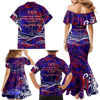 Father's Day American Samoa Family Matching Mermaid Dress and Hawaiian Shirt Special Dad Polynesia Paradise DT02 - Polynesian Pride