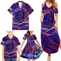 Father's Day American Samoa Family Matching Summer Maxi Dress and Hawaiian Shirt Special Dad Polynesia Paradise DT02 - Polynesian Pride