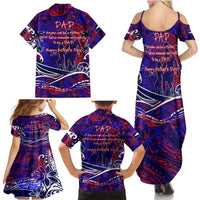 Father's Day American Samoa Family Matching Summer Maxi Dress and Hawaiian Shirt Special Dad Polynesia Paradise DT02 - Polynesian Pride