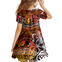Father's Day Tonga Family Matching Tank Maxi Dress and Hawaiian Shirt Special Dad Polynesia Paradise DT02 - Polynesian Pride