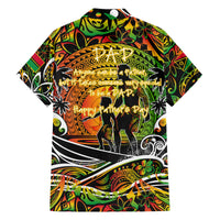 Father's Day Vanuatu Family Matching Tank Maxi Dress and Hawaiian Shirt Special Dad Polynesia Paradise DT02 - Polynesian Pride