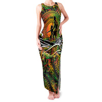 Father's Day Vanuatu Family Matching Tank Maxi Dress and Hawaiian Shirt Special Dad Polynesia Paradise DT02 Mom's Dress Art - Polynesian Pride