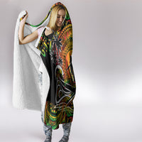 Father's Day Vanuatu Hooded Blanket Special Dad Polynesia Paradise