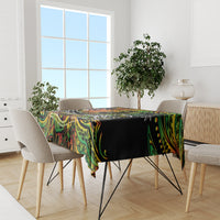 Father's Day Vanuatu Tablecloth Special Dad Polynesia Paradise