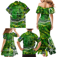 Father's Day Cook Islands Family Matching Mermaid Dress and Hawaiian Shirt Special Dad Polynesia Paradise DT02 - Polynesian Pride