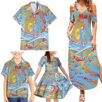 Father's Day Fiji Family Matching Summer Maxi Dress and Hawaiian Shirt Special Dad Polynesia Paradise DT02 - Polynesian Pride
