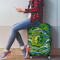 Father's Day Solomon Islands Luggage Cover Special Dad Polynesia Paradise
