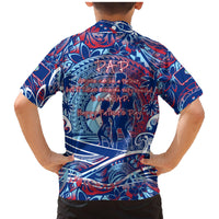 Father's Day Guam Family Matching Mermaid Dress and Hawaiian Shirt Special Dad Polynesia Paradise DT02 - Polynesian Pride
