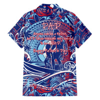 Father's Day Guam Family Matching Summer Maxi Dress and Hawaiian Shirt Special Dad Polynesia Paradise DT02 - Polynesian Pride