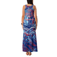 Father's Day Guam Family Matching Tank Maxi Dress and Hawaiian Shirt Special Dad Polynesia Paradise DT02 - Polynesian Pride