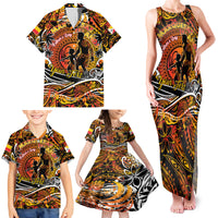 Father's Day Marquesas Islands Family Matching Tank Maxi Dress and Hawaiian Shirt Special Dad Polynesia Paradise DT02 - Polynesian Pride
