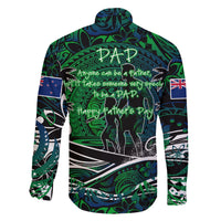 Father's Day New Zealand Family Matching Tank Maxi Dress and Hawaiian Shirt Special Dad Polynesia Paradise DT02 - Polynesian Pride