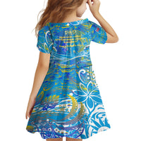 Father's Day Tuvalu Family Matching Off Shoulder Maxi Dress and Hawaiian Shirt Special Dad Polynesia Paradise DT02 - Polynesian Pride