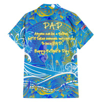 Father's Day Tuvalu Family Matching Off Shoulder Maxi Dress and Hawaiian Shirt Special Dad Polynesia Paradise DT02 - Polynesian Pride