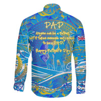 Father's Day Tuvalu Family Matching Off Shoulder Maxi Dress and Hawaiian Shirt Special Dad Polynesia Paradise DT02 - Polynesian Pride