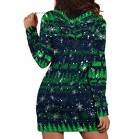 Merry Christmas New Zealand Hoodie Dress Xmas Travel Map DT02 - Polynesian Pride