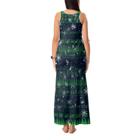 Merry Christmas New Zealand Tank Maxi Dress Xmas Travel Map DT02 - Polynesian Pride