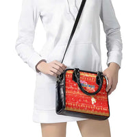 Merry Christmas Hawaii Shoulder Handbag Xmas Travel Map - Polynesian Pride