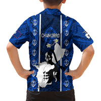 Guam Chamorro Warrior Family Matching Short Sleeve Bodycon Dress and Hawaiian Shirt Traditional Tribal Patterns DT02 - Polynesian Pride
