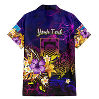 Tuvalu Family Matching Mermaid Dress and Hawaiian Shirt Whale Hibiscus Polynesian DT02 - Polynesian Pride