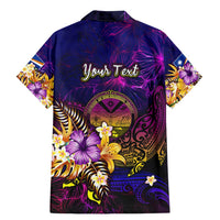 Marshall Islands Family Matching Mermaid Dress and Hawaiian Shirt Whale Hibiscus Polynesian DT02 - Polynesian Pride