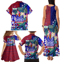 manu-samoa-rugby-2023-family-matching-tank-maxi-dress-and-hawaiian-shirt-humpback-whale-hexagon-tribal-tropical-style