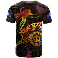 Northern Mariana Islands T Shirt Octopus Plumeria Polynesian Tattoo
