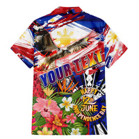 Personalized Philippines Independence Day Family Matching Mermaid Dress and Hawaiian Shirt Polynesia Filipinas Eagle Hibiscus DT02 - Polynesian Pride
